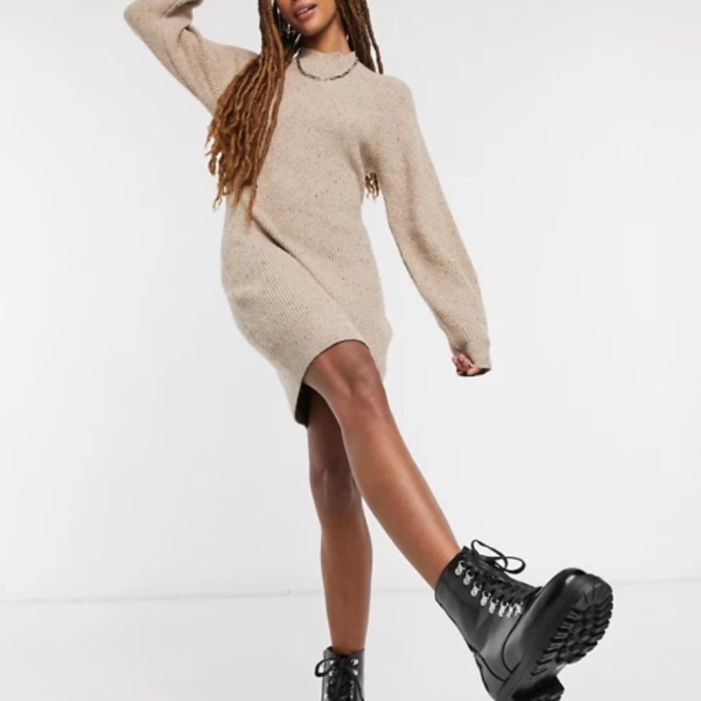 Oatmeal Sweater Dress